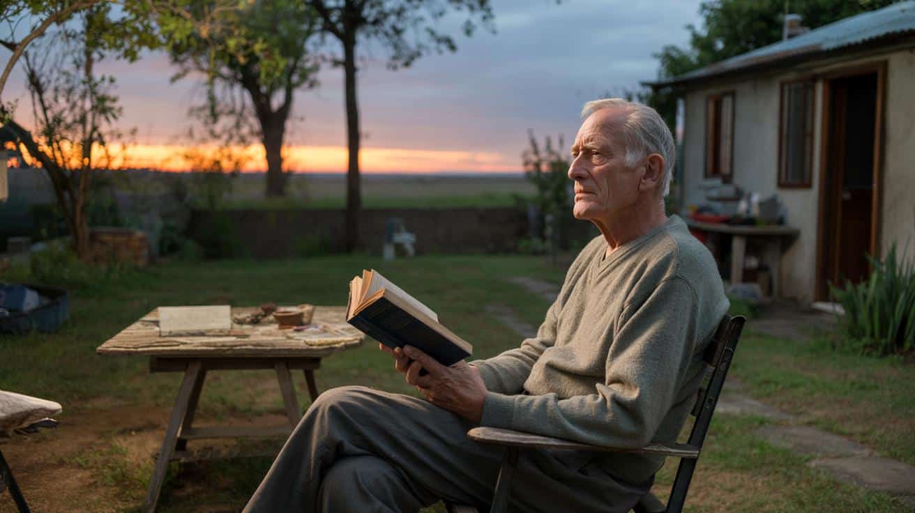 Ma 74 lata i dopiero teraz widzi, że mylił zmęczenie ze szczęściem