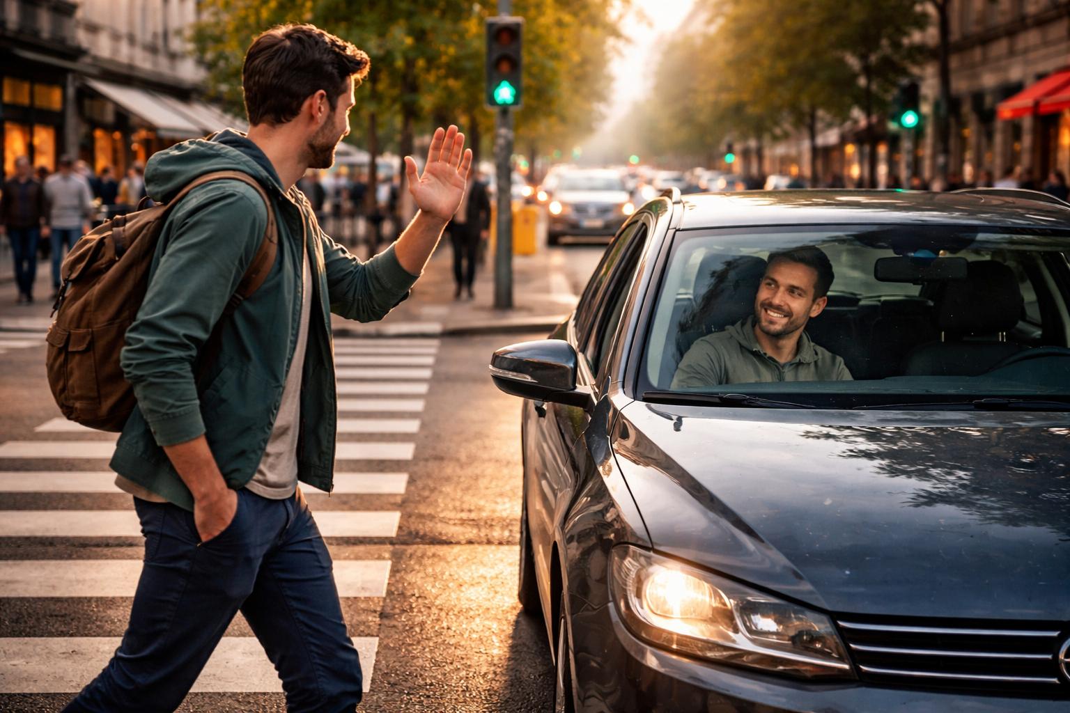 Machasz kierowcom na przejściu? Psycholodzy mówią, co to o tobie zdradza