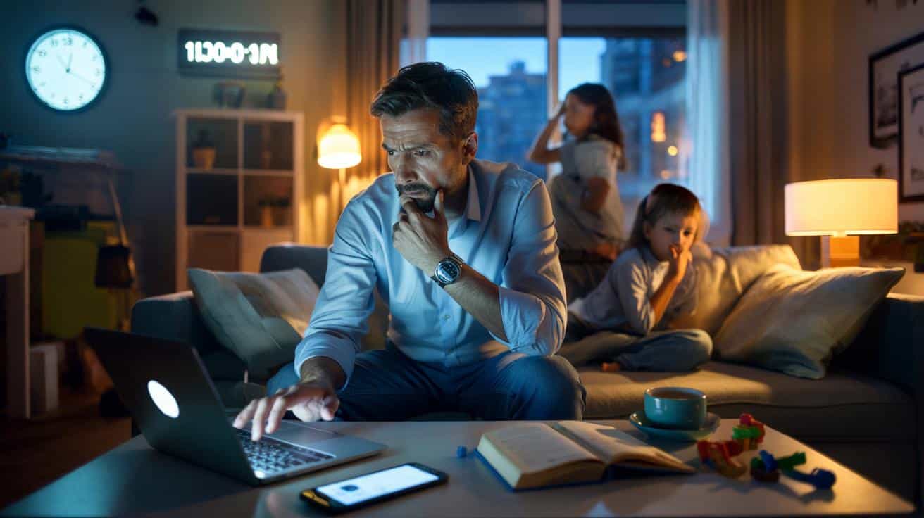 Mail o 22:00 i koniec wolnego wieczoru. Jak blurring niszczy życie po pracy