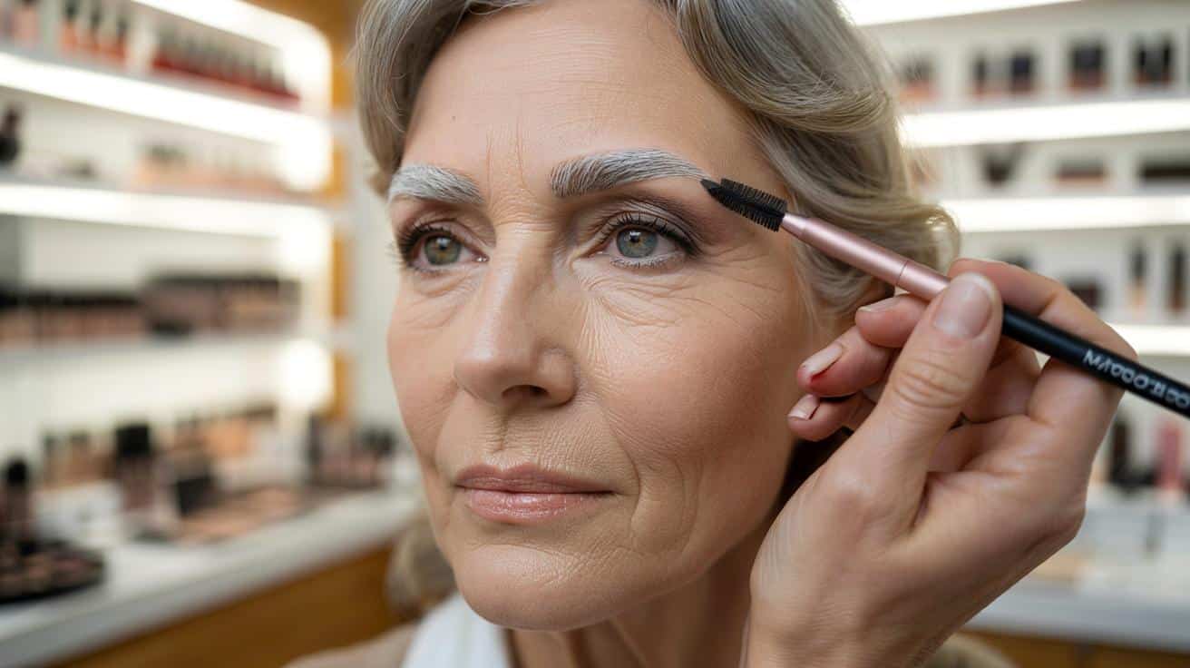 Makijażystka zdradza, jaki kredka do białych brwi po 60 naprawdę odmładza
