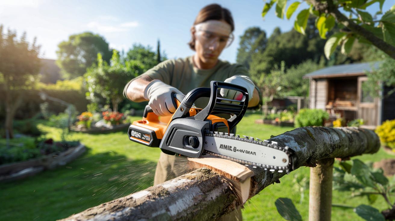 Mała elektryczna piła łańcuchowa za ok. 37 euro? Hit dla działkowiczów