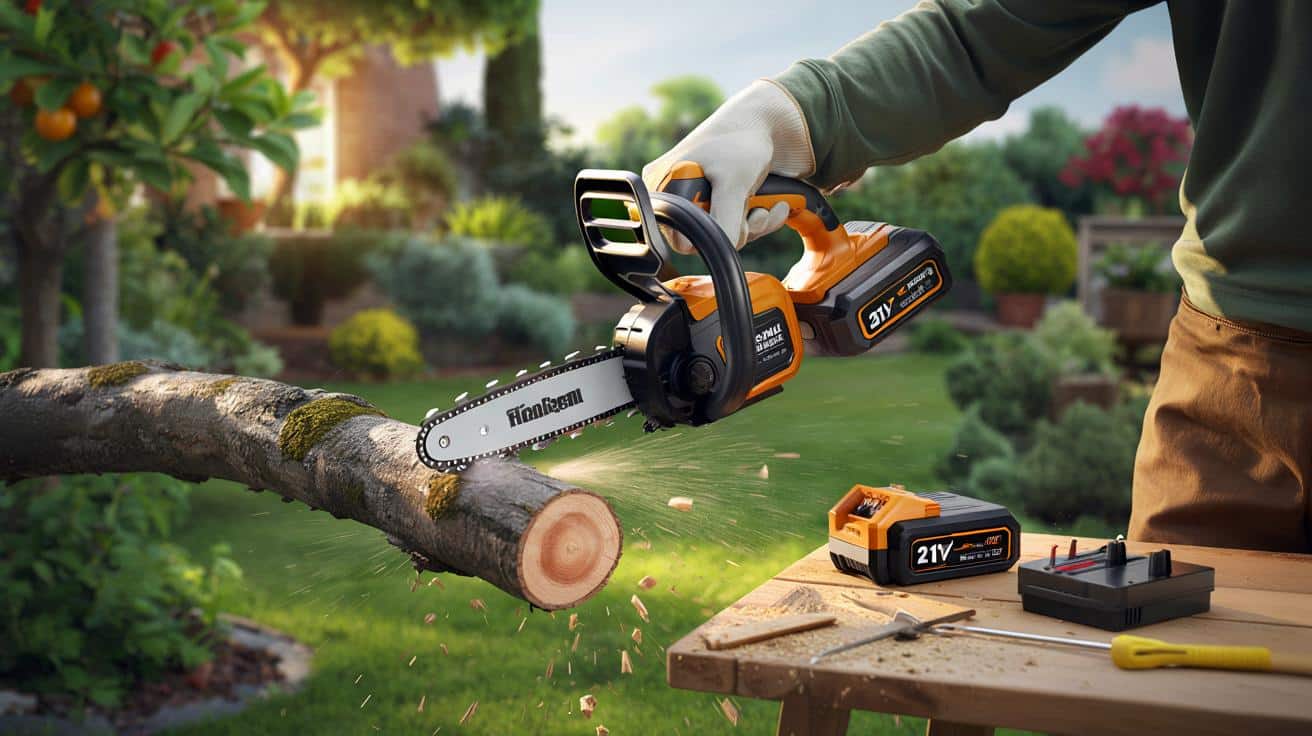 Mała elektryczna piła łańcuchowa za ok. 37 euro. Hit do ogrodu?