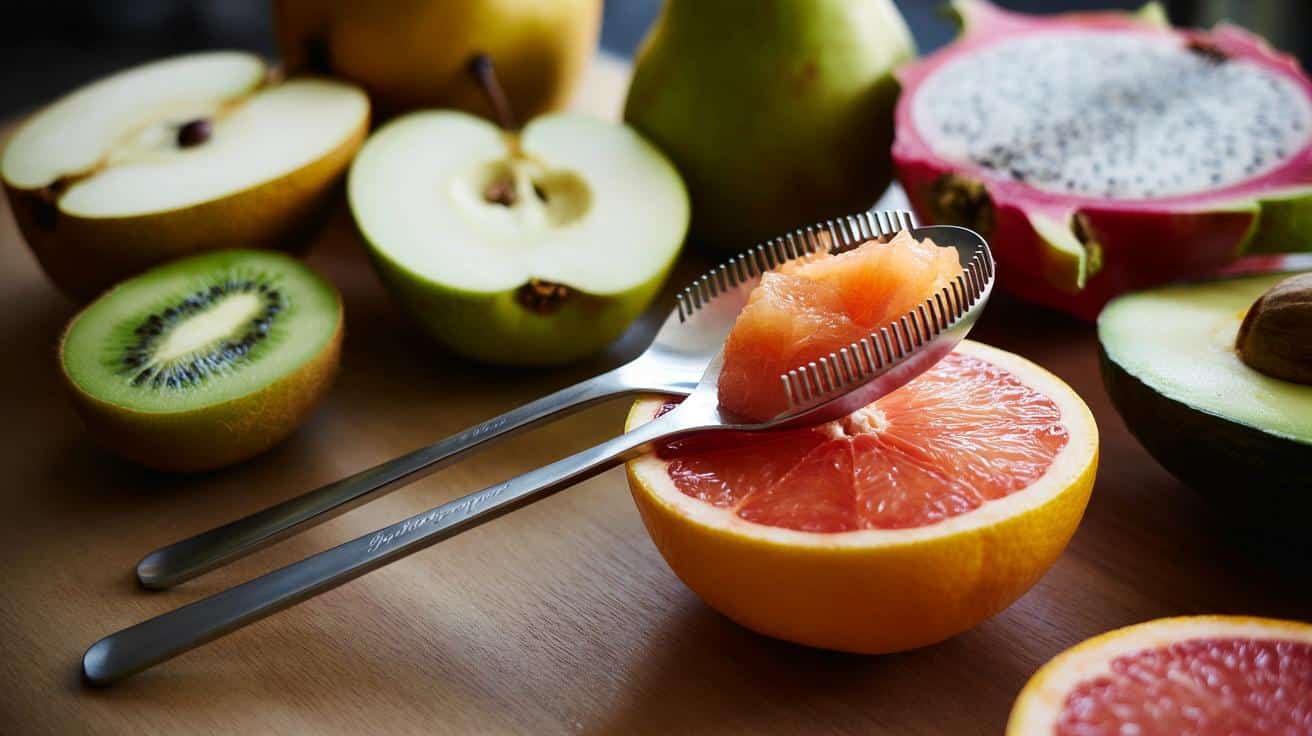 Mała łyżeczka, wielka zmiana: sprytne sztućce do grejpfrutów i innych owoców