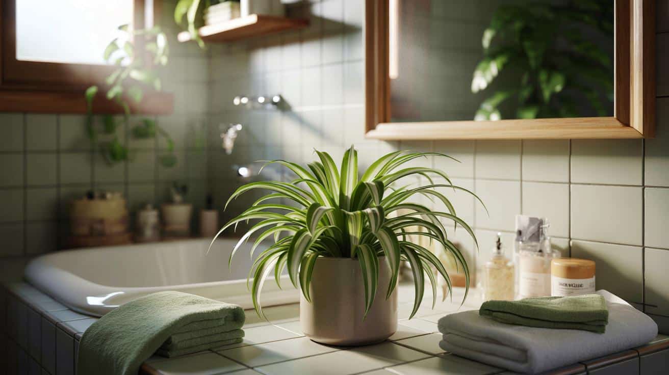 Mała roślina, wielka zmiana: ten „pajączek” odmieni twoją łazienkę