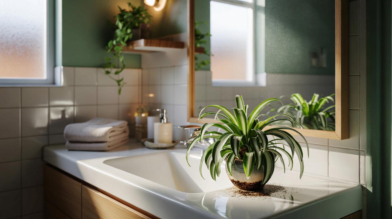 Mała roślina, wielki efekt: hit do wilgotnej łazienki, który kochają architekci