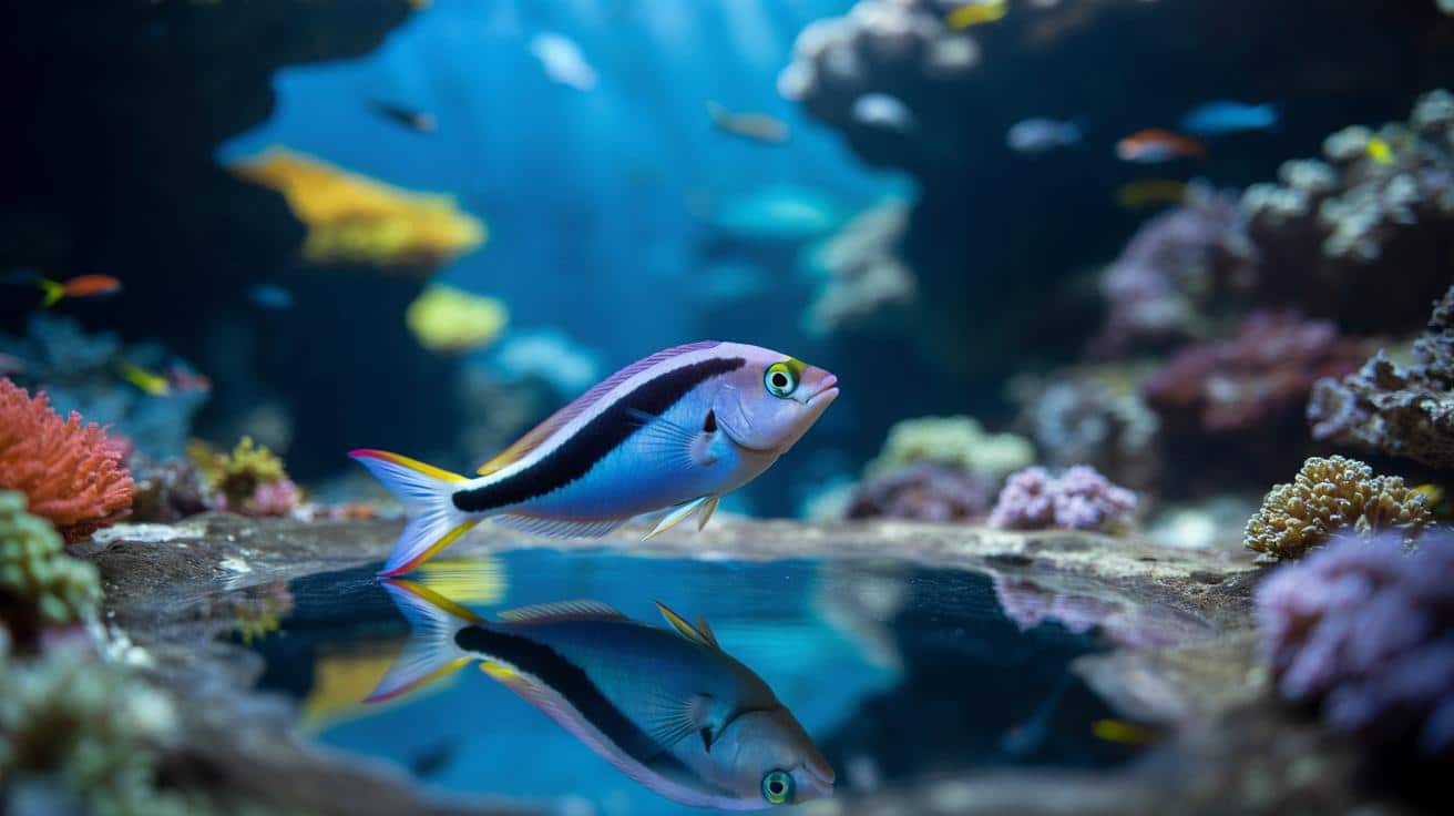 Mała ryba z rafy zdała test inteligencji jak małpa człekokształtna