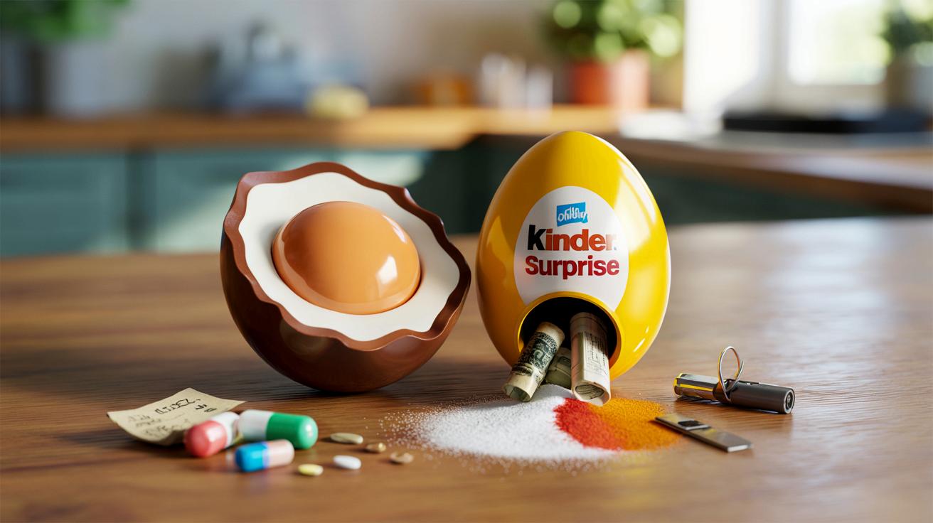 Mała żółta kapsułka z Kinder Niespodzianki ma sprytniejszą rolę niż myślisz