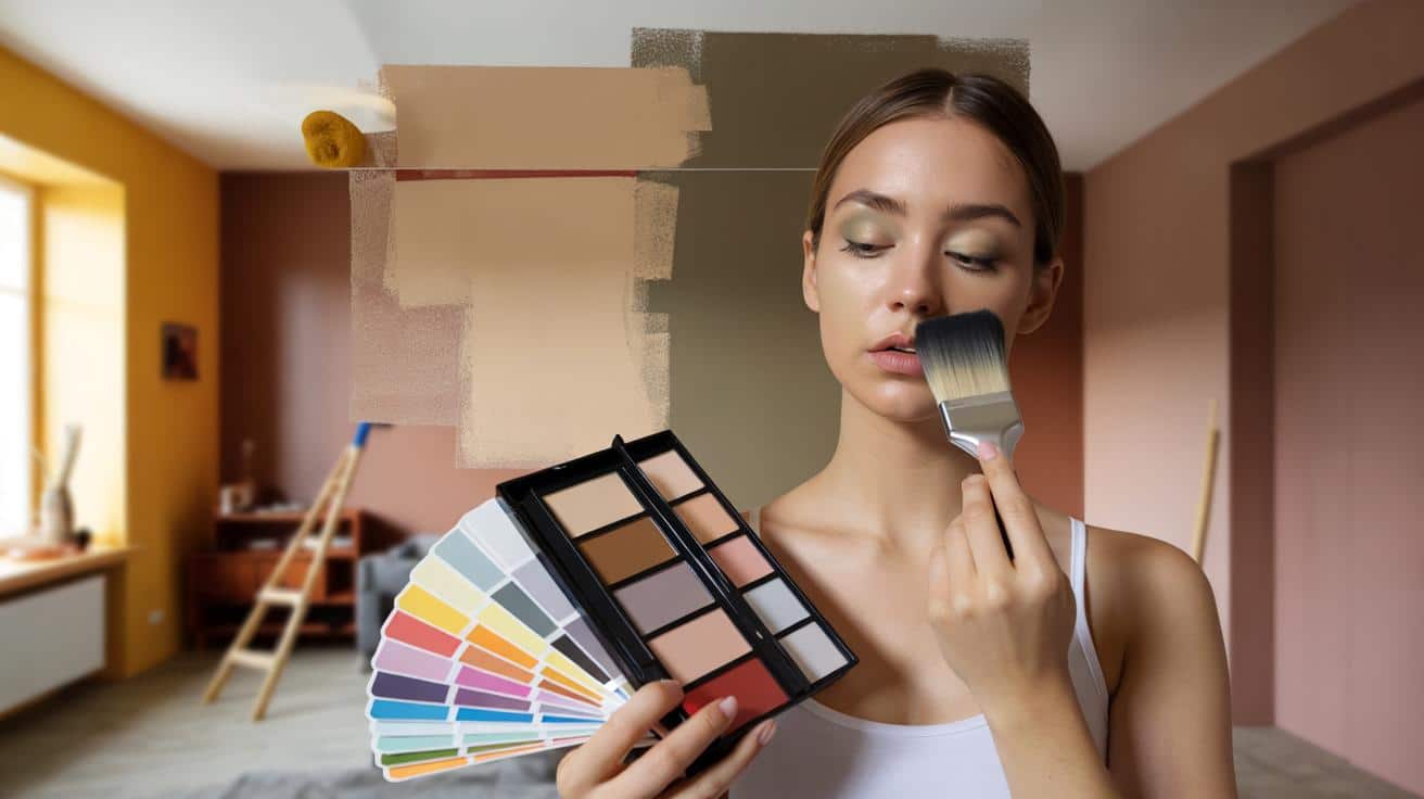 Malujesz mieszkanie? Ten trik z makijażu wizualnie prostuje krzywe pokoje
