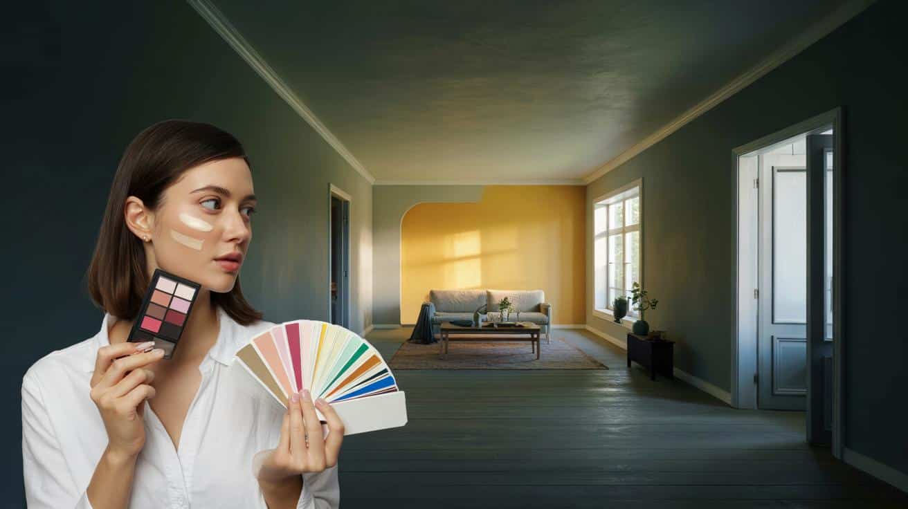 Malujesz pokój? Ten trik z makijażu naprawi krzywe proporcje bez remontu