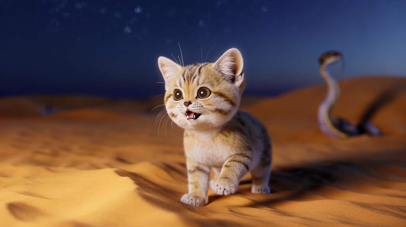 Maluśki „kot–pies” z pustyni: niezwykły drapieżnik, który szczeka