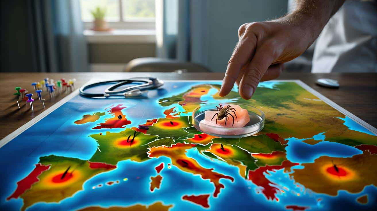 Mapa kleszczy w Europie: gdzie ryzyko boreliozy rośnie najszybciej