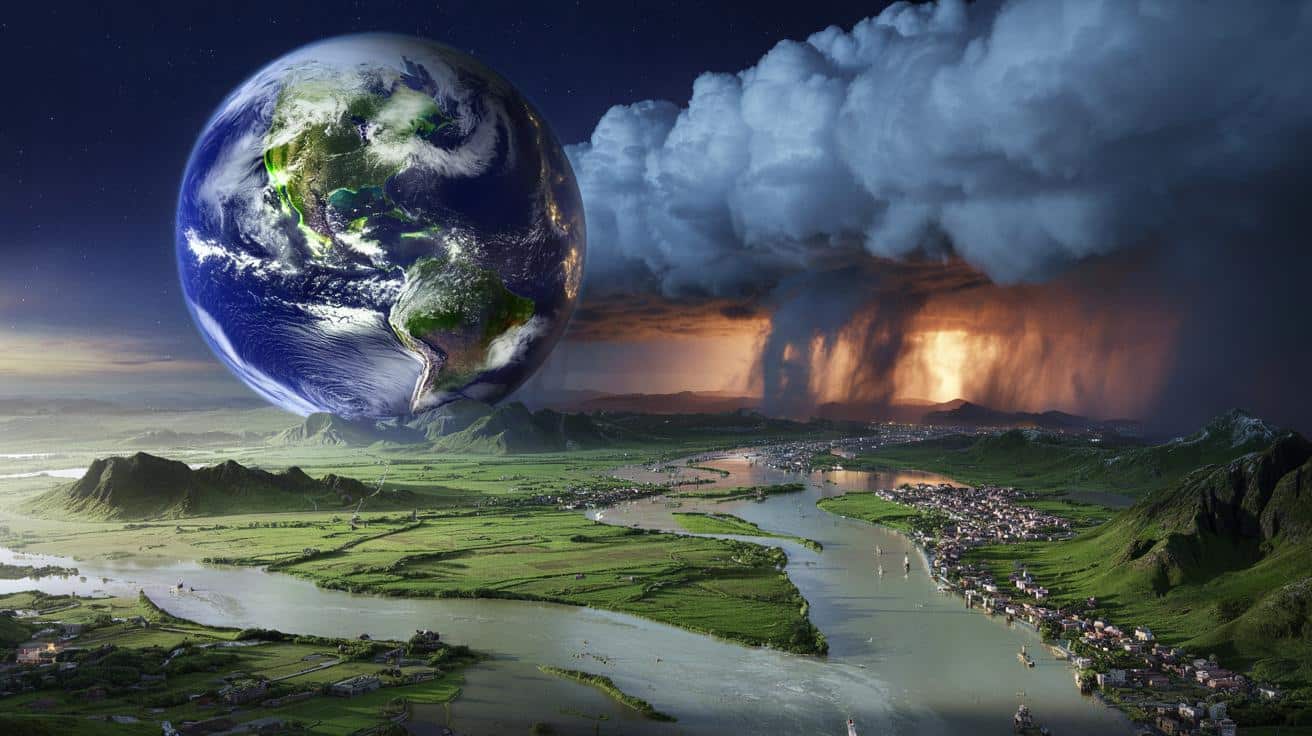 Mapa przyszłych ulew: które kraje mogą stać się nie do życia do 2100 roku