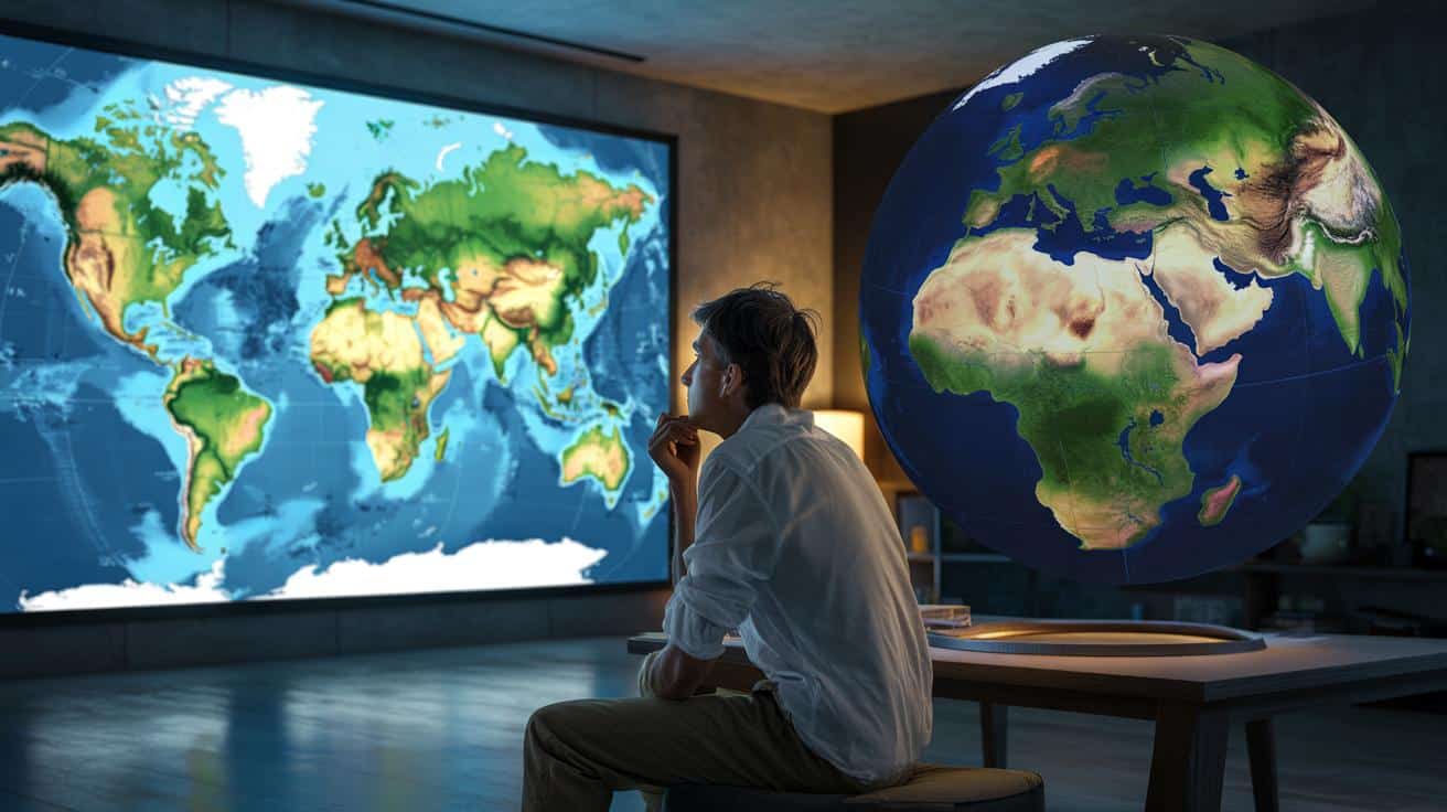 Mapy kłamią o Grenlandii od 400 lat. Oto jak nasz mózg daje się nabrać