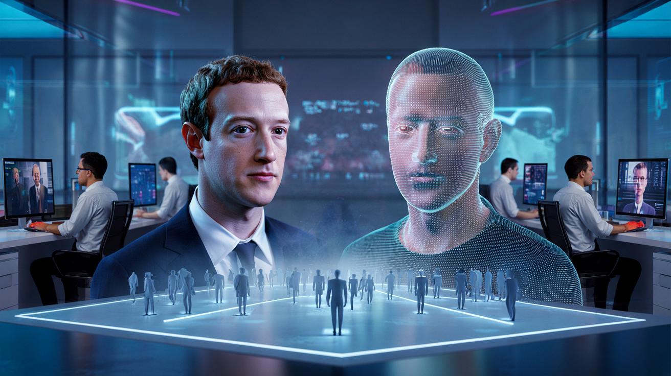 Mark Zuckerberg tworzy swój cyfrowy sobowtór. Tak ma zarządzać pracownikami
