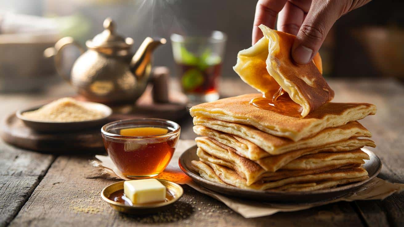 Marokańskie naleśniki, które chrupią i rozpływają się w ustach: przepis na idealny msemen