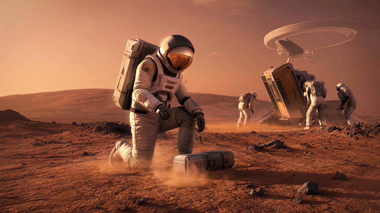 Mars kusi, ale grawitacja może rozłożyć astronautów na łopatki