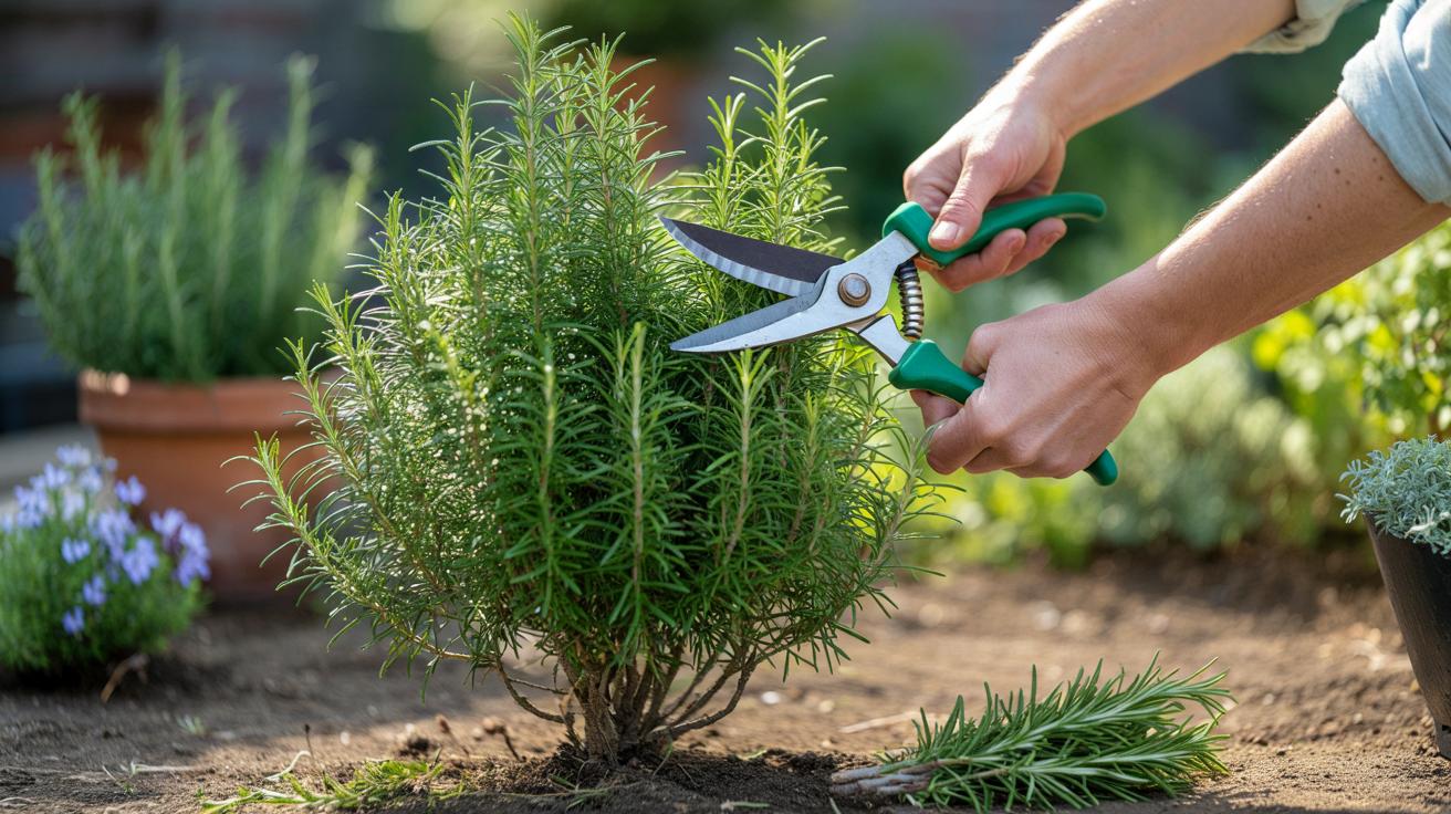 Marzec to czas na cięcie rozmarynu: jedna wysokość zmienia wszystko
