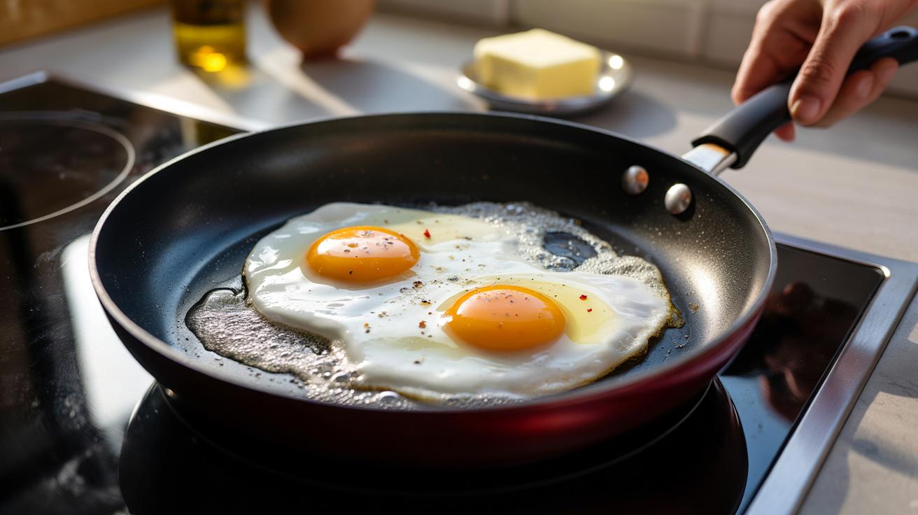 Masło czy olej do jajek sadzonych? Szef kuchni zdradza trzeci sposób