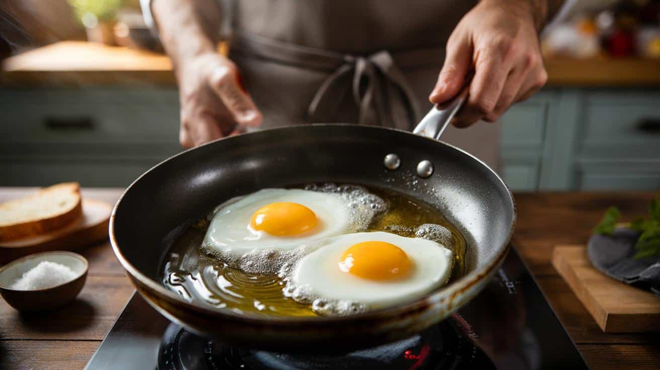 Masło czy olej do jajka sadzonego? Szef zdradza nieoczywisty trik