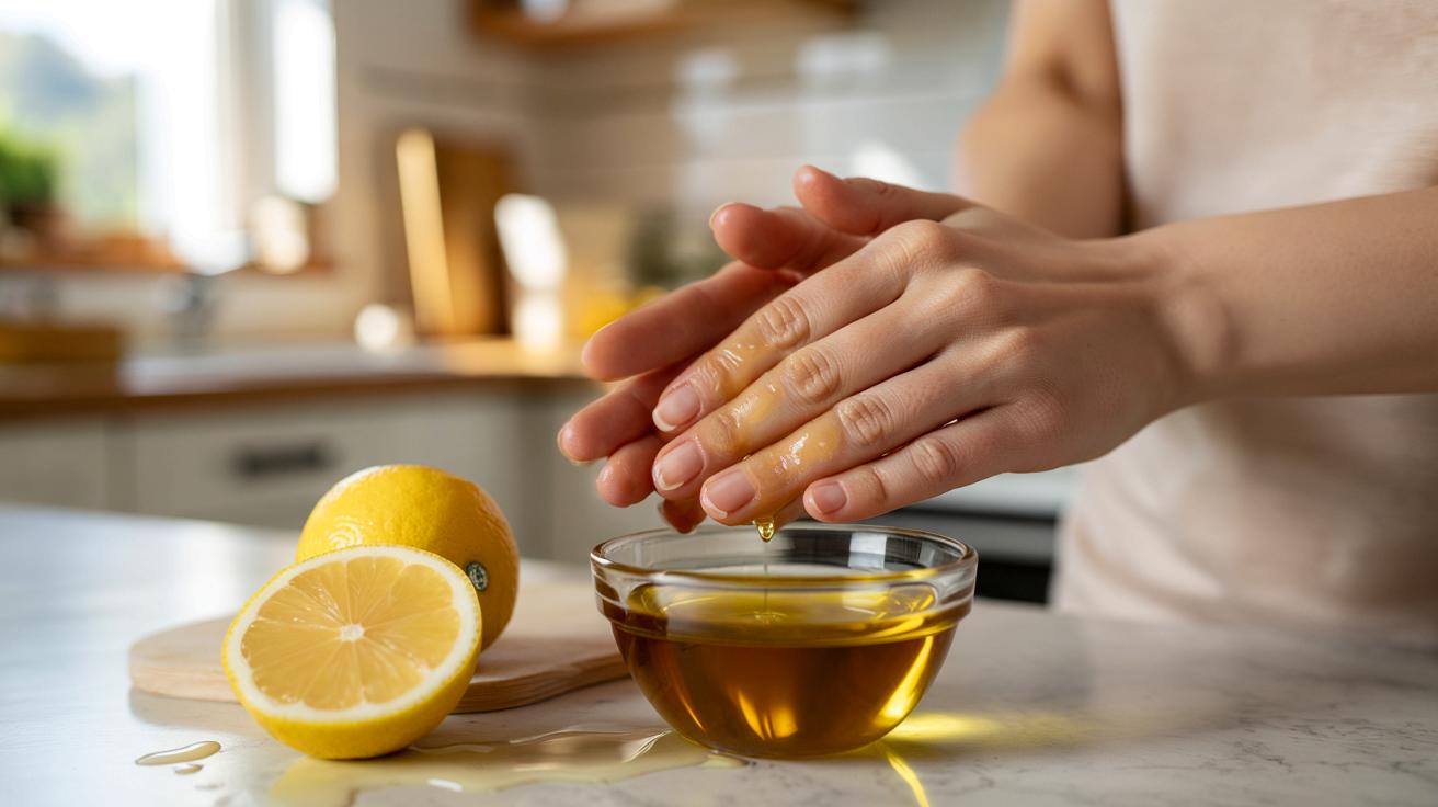 Masło rycynowe i cytryna: kuchenny trik na łamliwe paznokcie