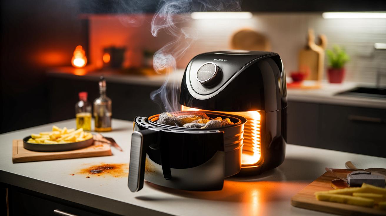 Masz Airfryera? Ten jeden znak w środku ostrzega przed pożarem