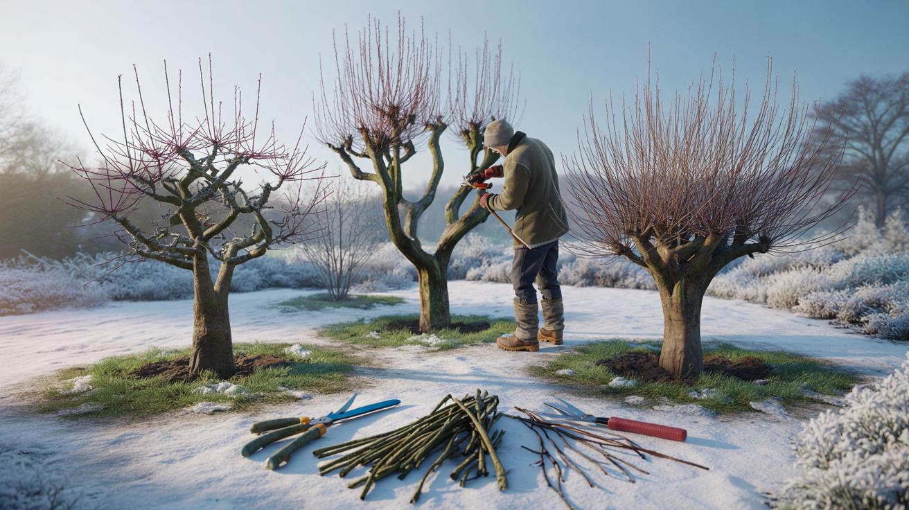 Masz czas tylko do końca stycznia, by przyciąć te 3 drzewa owocowe