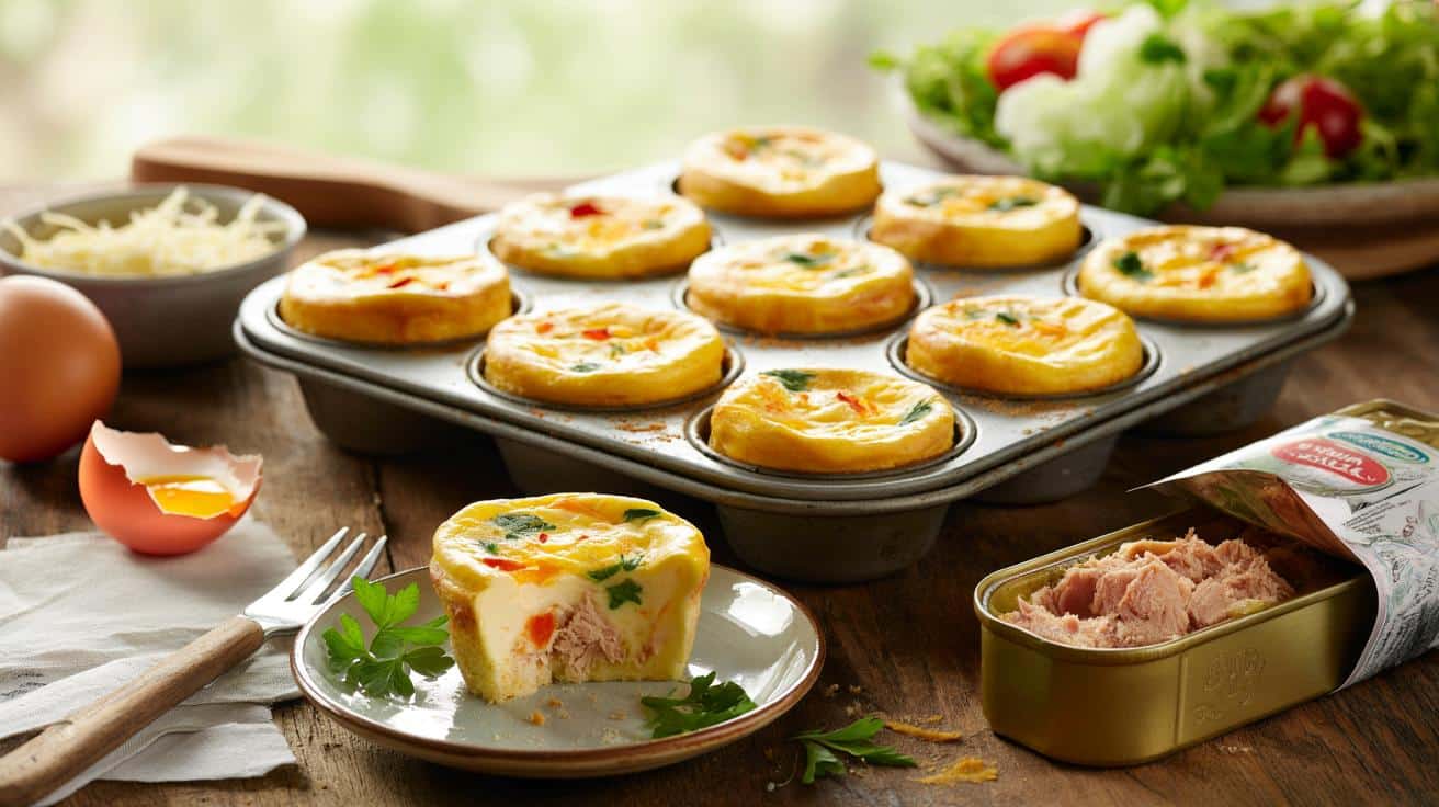 Masz foremkę do muffinek? Zrób w marcu te wytrawne mini flany z tuńczykiem