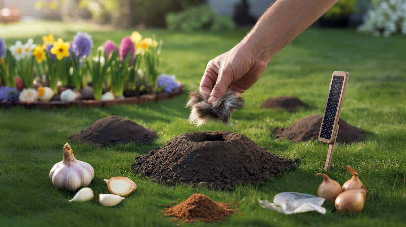 Masz kretowiska na trawniku? 3 sprawdzone sposoby, by kret sam odszedł