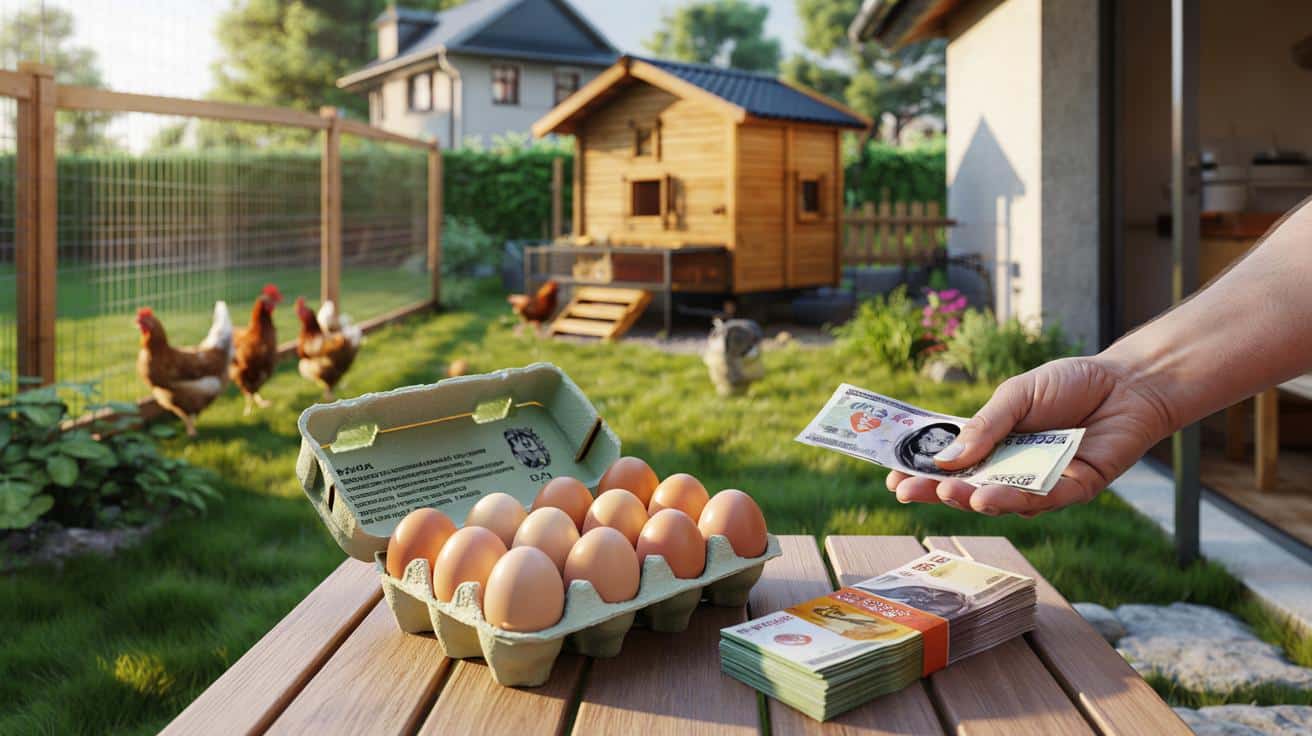 Masz kury w ogrodzie? Sprzedaż jaj sąsiadom może wpakować cię w kłopoty