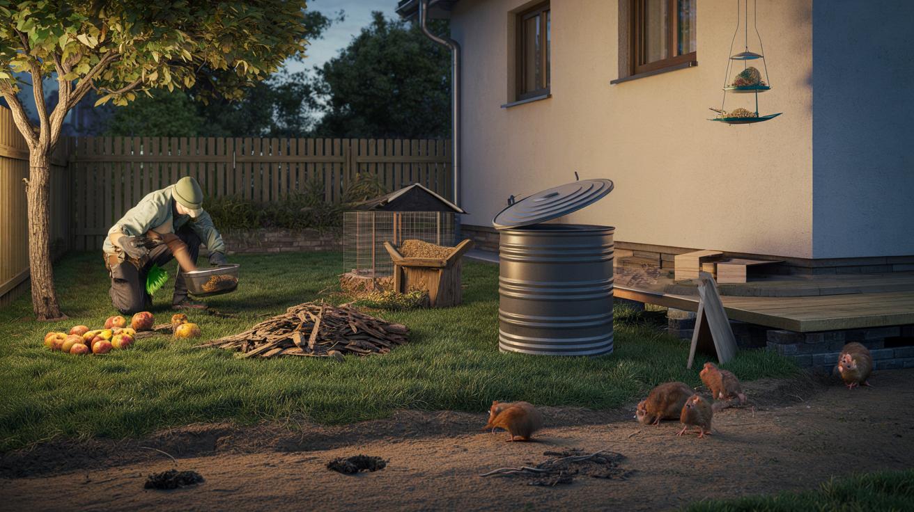 Masz ogród? Zrób to od razu, zanim szczury wejdą do domu