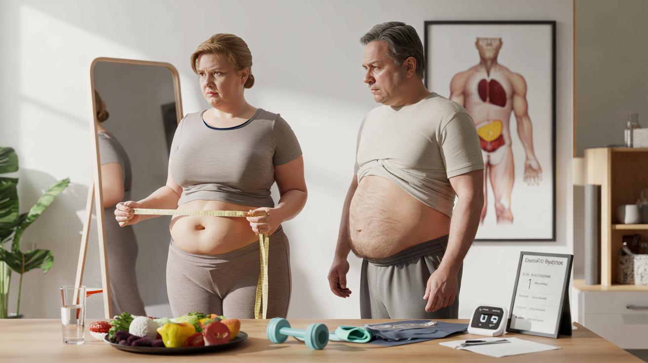 Masz ponad 50 lat i rośnie brzuch? To nie „pancia od jedzenia”