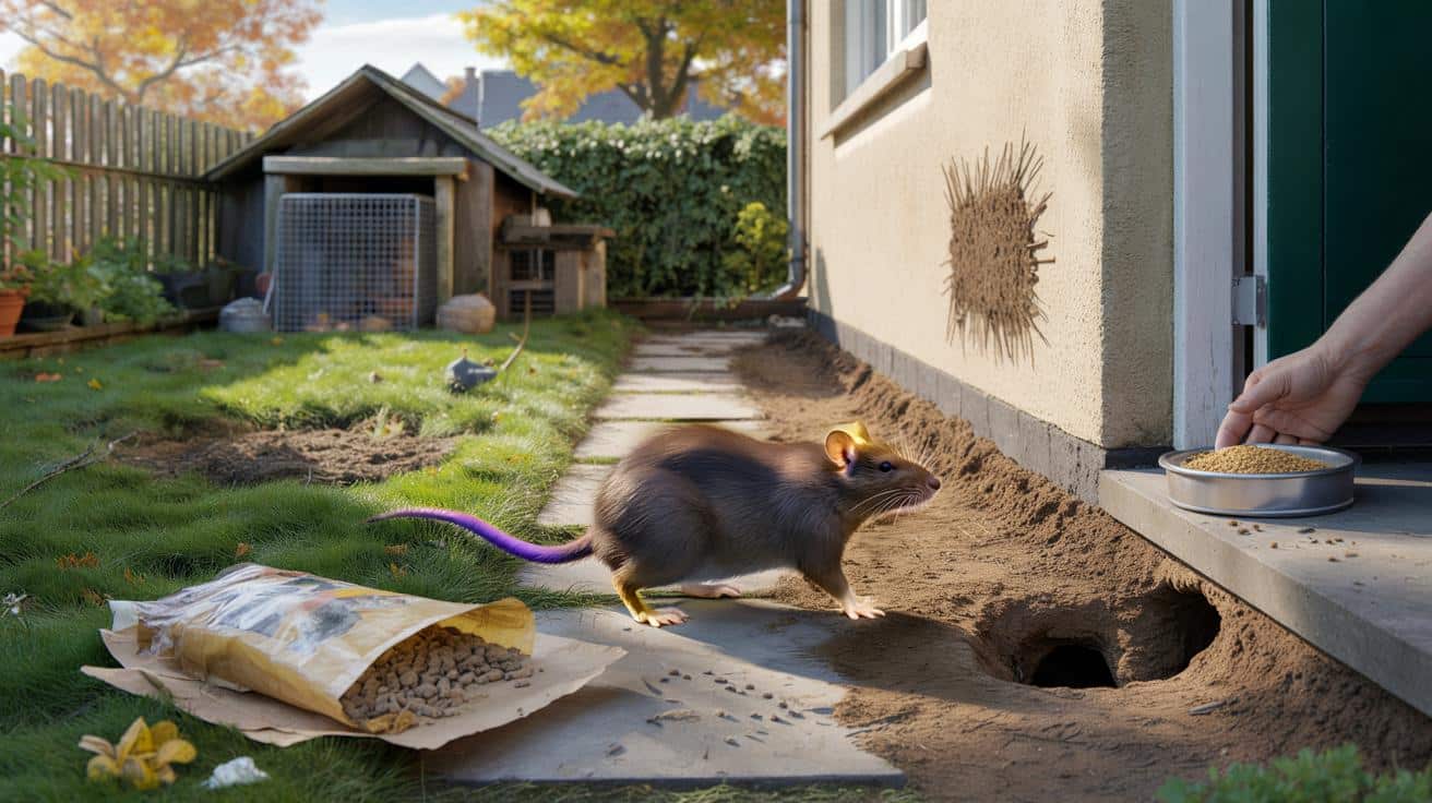 Masz szczury w ogrodzie? Zrób to szybko, zanim wejdą do domu