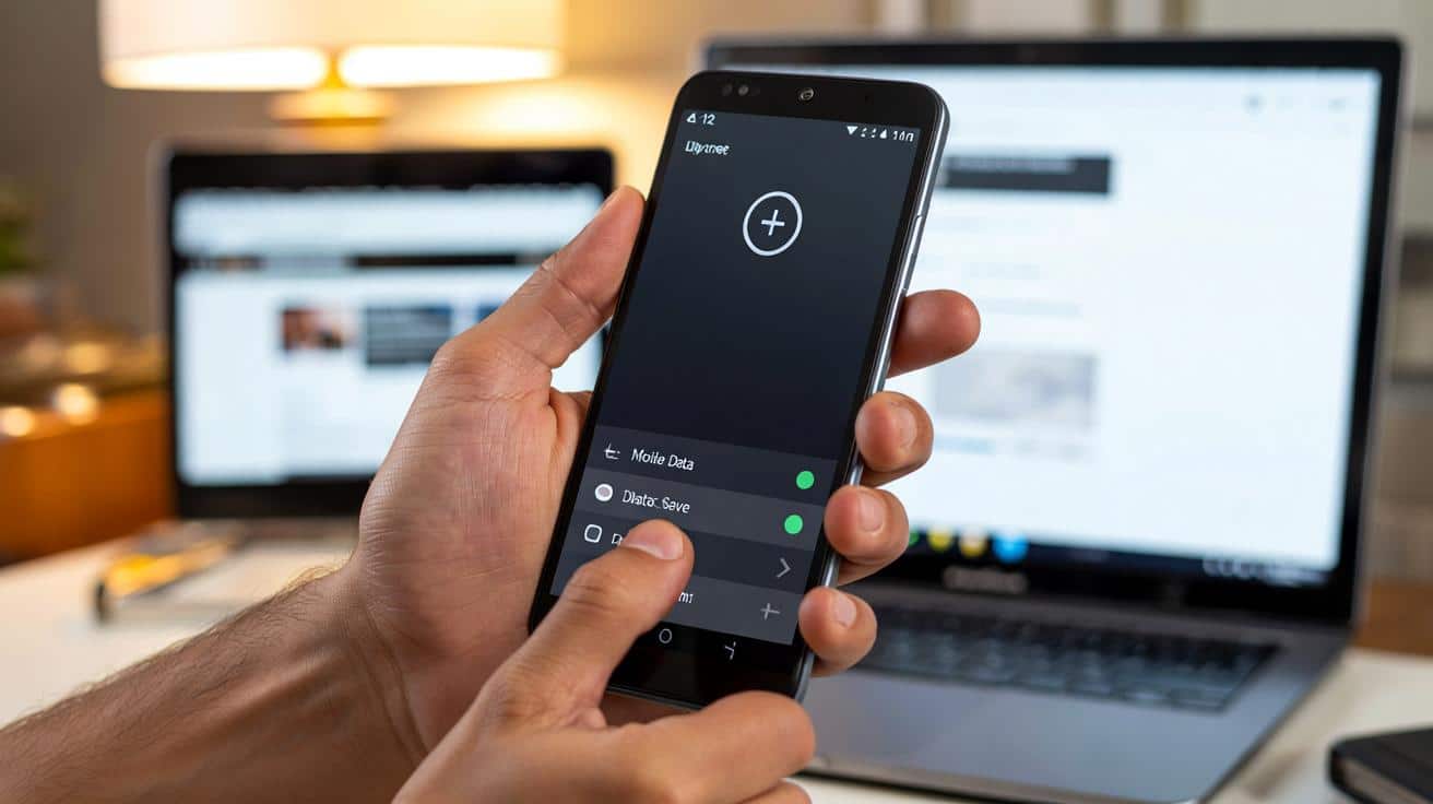 Masz tajemnicze kółko z plusem na telefonie? To może ciąć internet