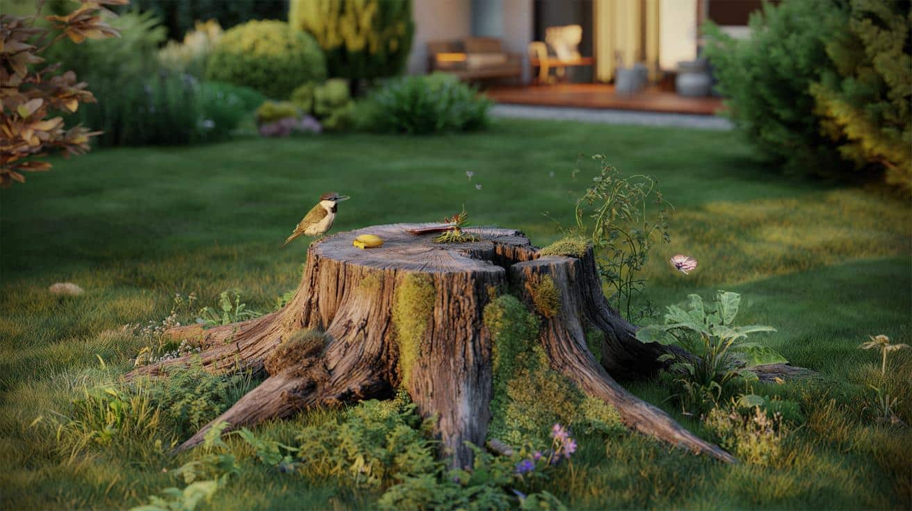 Masz w ogrodzie stary pień po drzewie? Eksperci radzą: nie ruszaj