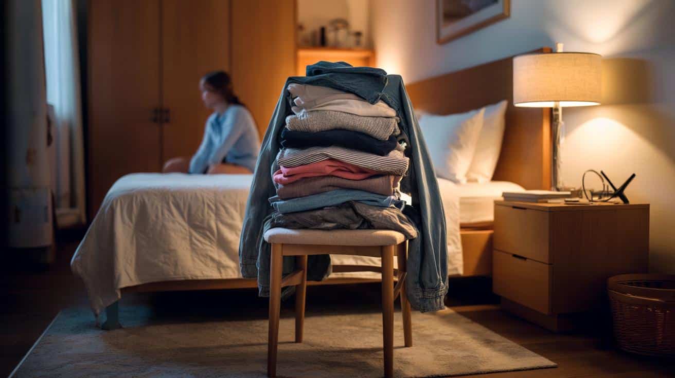 Masz w pokoju „krzesło na ciuchy”? Psychologia ma na to ciekłe wyjaśnienie