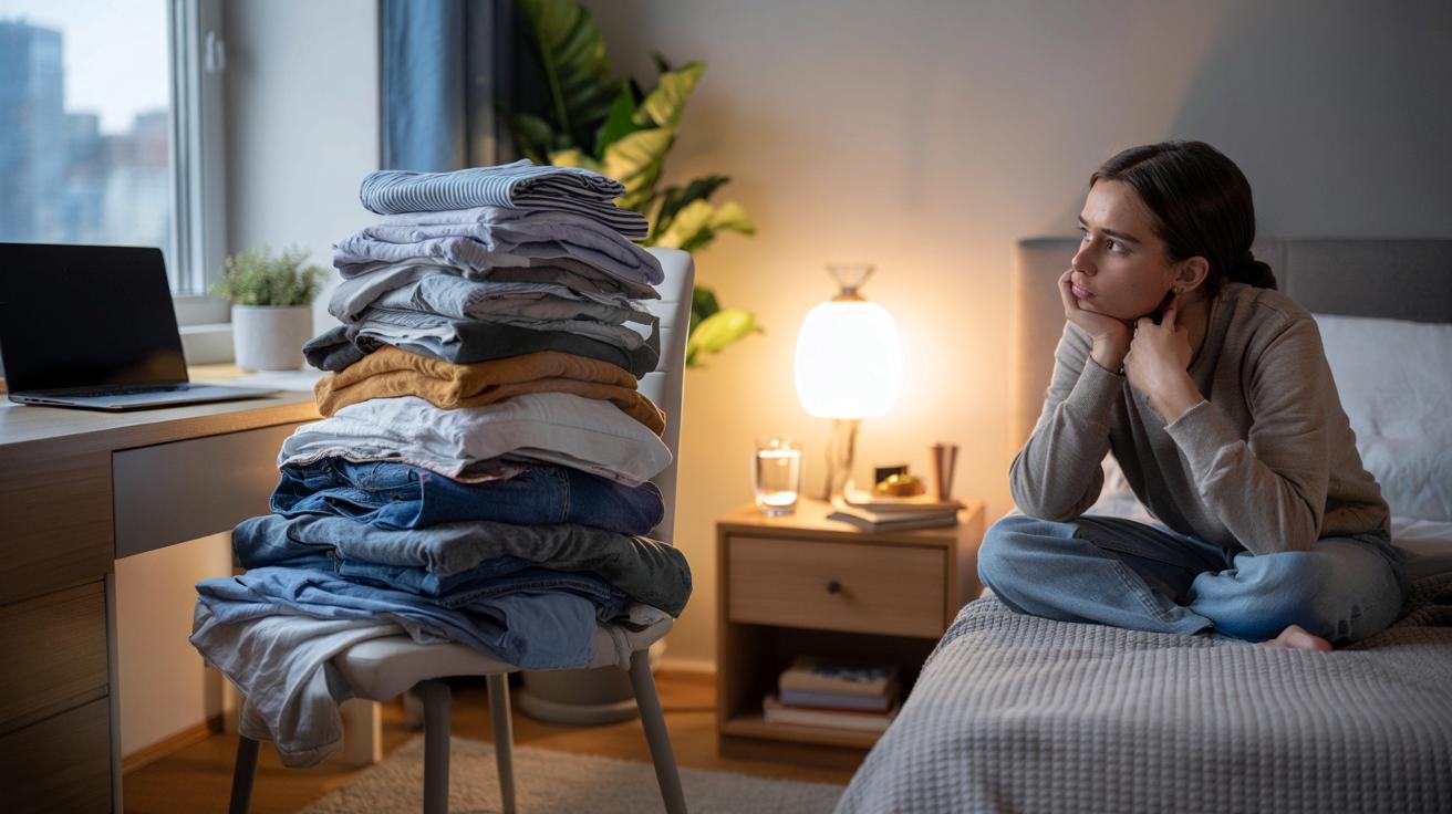 Masz w pokoju „krzesło na ciuchy”? Psychologowie wyjaśniają, co to o tobie mówi