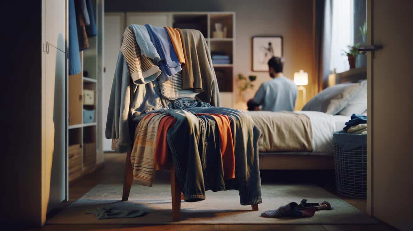 Masz w pokoju „krzesło na ubrania”? Psychologia ma na to wyjaśnienie