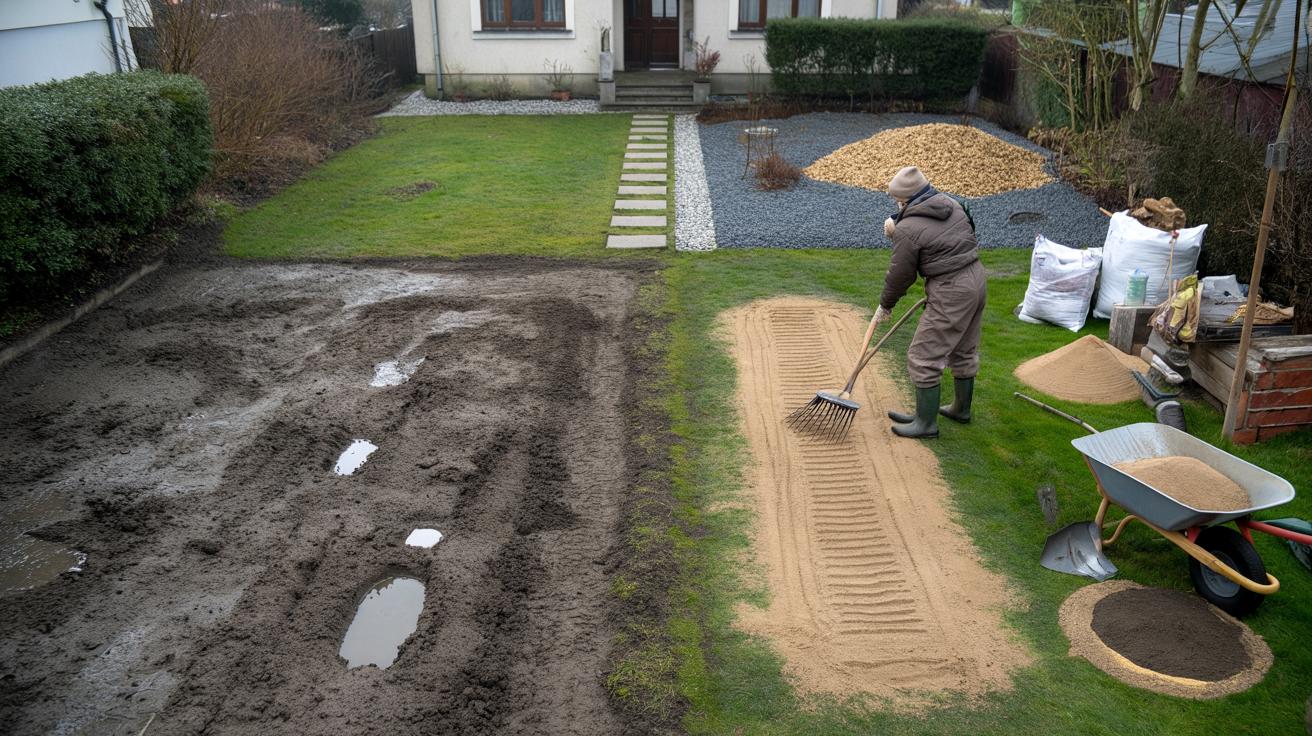Masz zimą błotnistą trawę zamiast ogrodu? Oto, co robią doświadczeni ogrodnicy