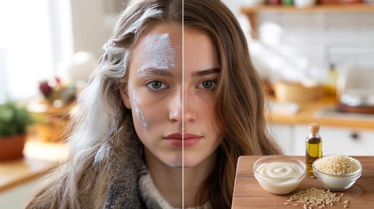 Matowe, oklapłe włosy? Ten prosty ryżowy zabieg przywraca blask za grosze