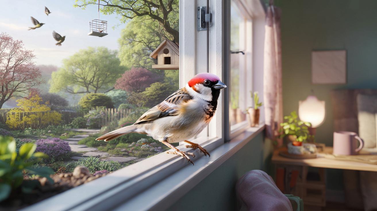 Mazurek w domu w marcu? Co oznacza wizyta tego ptaka