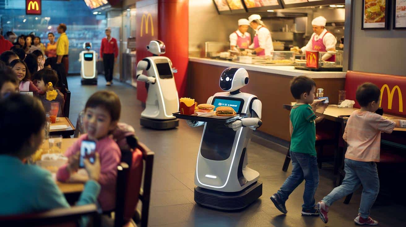 McDonald’s w Szanghaju stawia na roboty. Czy to koniec kelnerów?