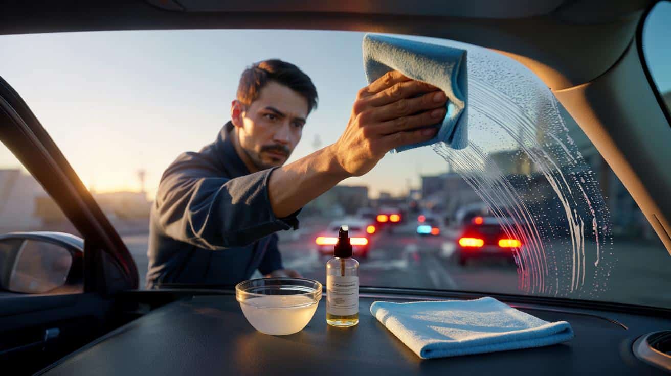 Mechanik samochodowy zdradza prosty trik który pomaga utrzymać czystość szyb w samochodzie