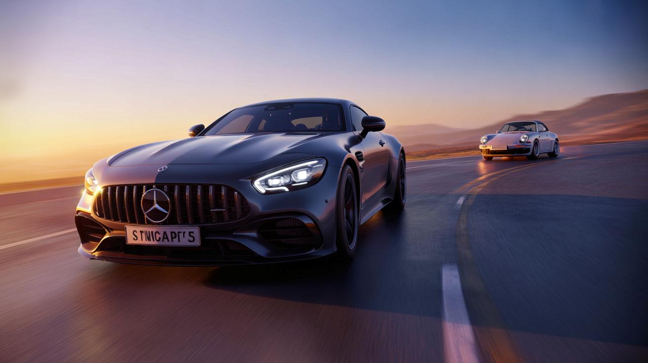 Mercedes-AMG GT 63 mocniej niż kiedykolwiek odcina się od Porsche 911