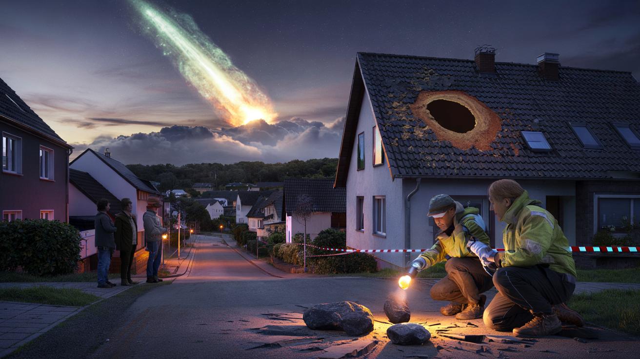 Meteor przeleciał nad Europą i przebił dach domu. Naukowcy w szoku