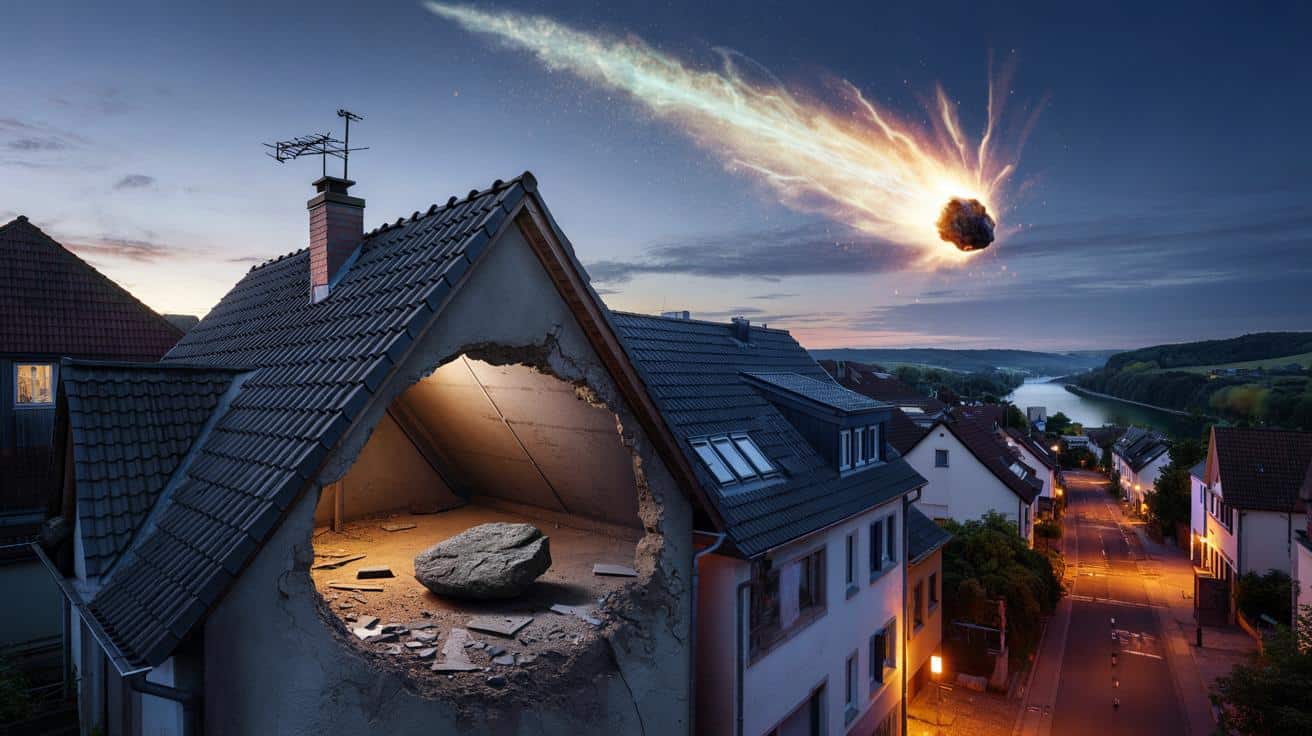 Meteor spada na dach w Niemczech. Spektakularne zjawisko widziało pół Europy