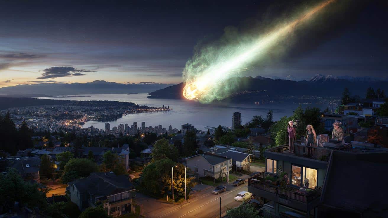 Meteoroid pędził 119 tys. km/h nad Kanadą. Noc zmieniła się w dzień