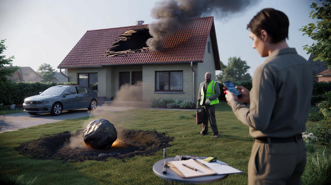Meteoryt na twoim podwórku: ile może być wart i kto pokryje szkody