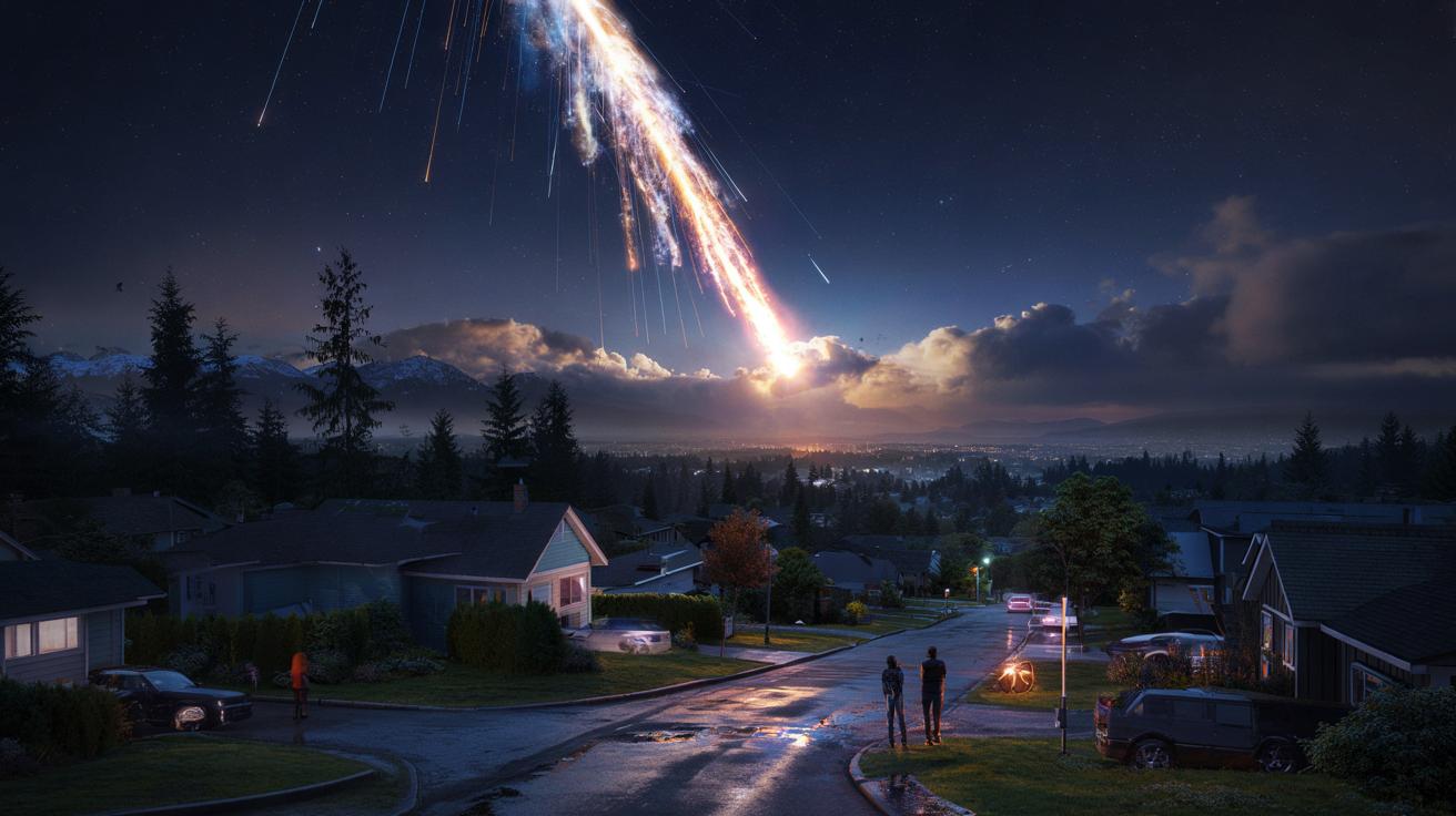 Meteoryt pędził nad Kanadą 119 tys. km/h. Nocne niebo zamieniło się w dzień