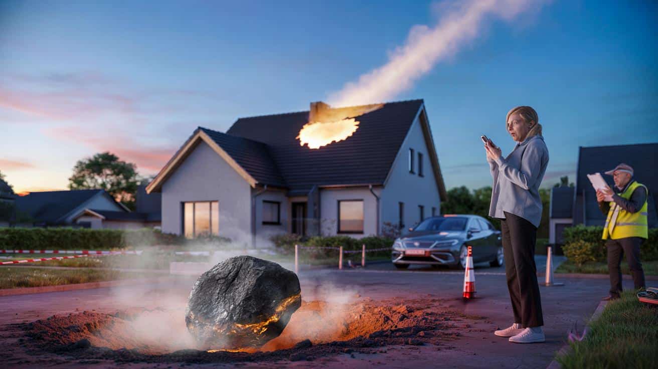 Meteoryt spadł na dom? Sprawdź, ile może być wart i kto płaci za szkody