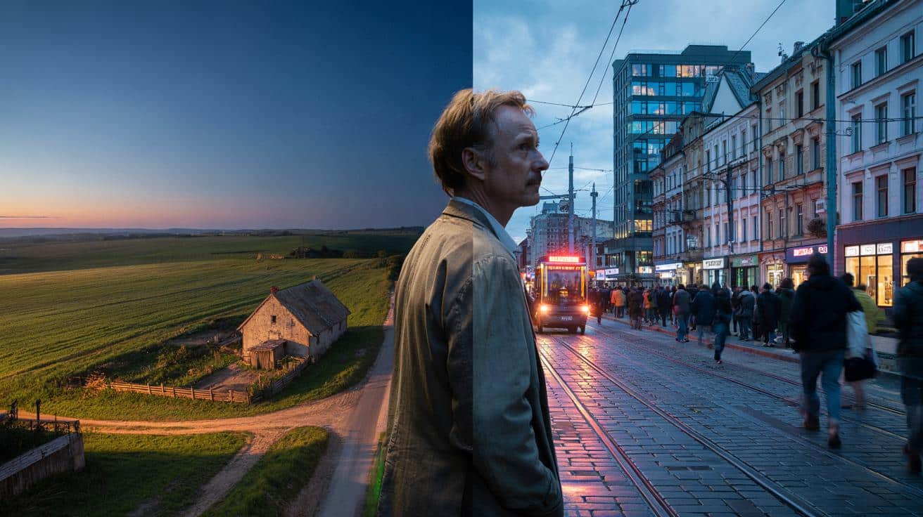 Między wsią a miastem: 8 napięć, z którymi żyją „ludzie z dwóch światów”